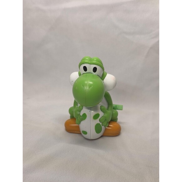 2002 Nintendo Superstars Yoshi Loose Wind Up 3.5" Toy Burger King Collectable - Picture 1 of 5